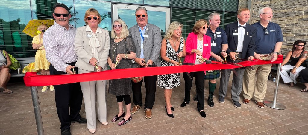 City Hall ribbon cutting