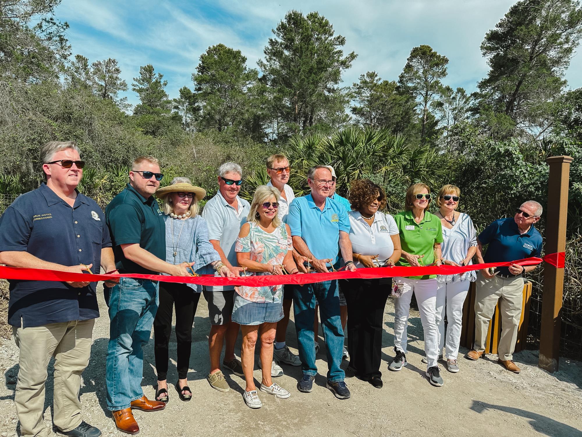 Gladys E. Douglas Preserve ribbon cutting