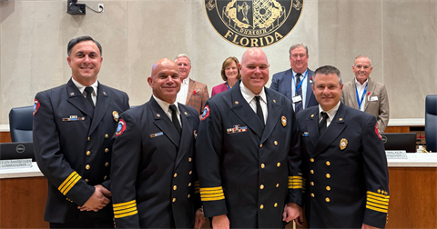 Fire Rescue Swearing In